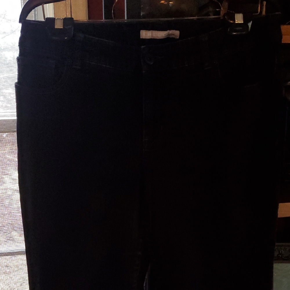 Chico's Black Straight Leg Jeans for Women